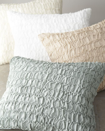 Donna Karan Home Textured Pillow, 18" x 22"