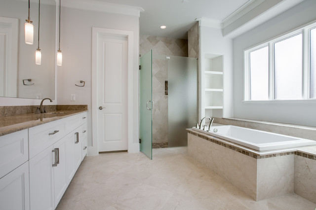 Stonebridge Transitional contemporary-bathroom