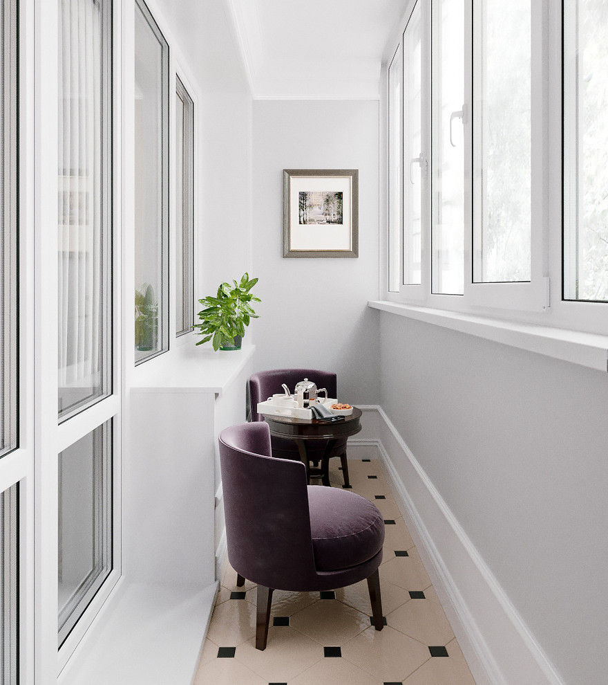 Современная классика в небольшой квартире