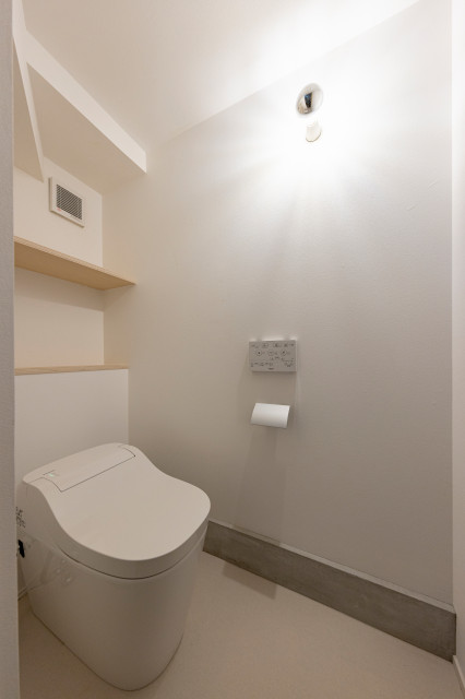 常盤台の長屋 skandinavisch-gaestetoilette