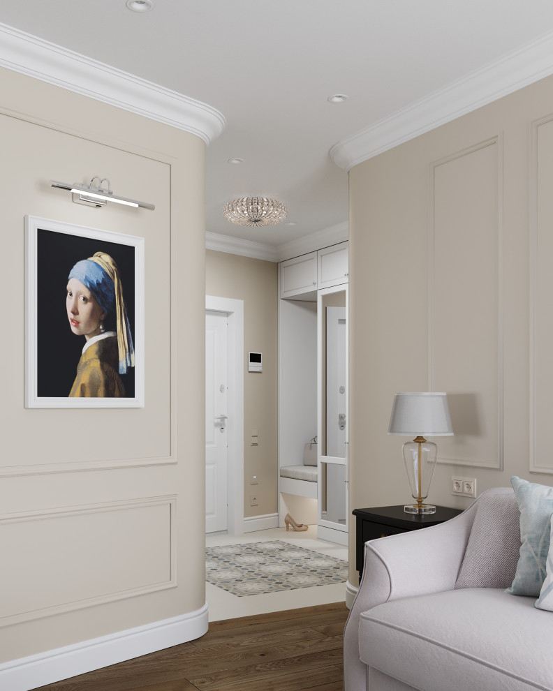 Американская классика в однокомнатной квартире