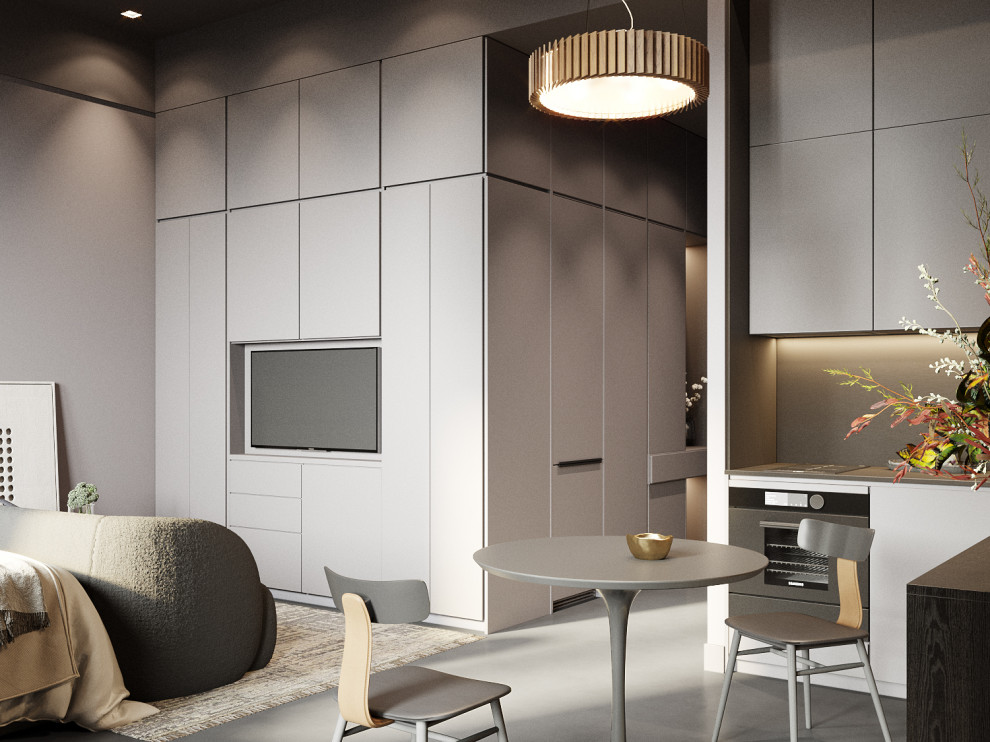 Стильная квартира-студия для сдачи в аренду. ЖК "SYDNEY CITY"