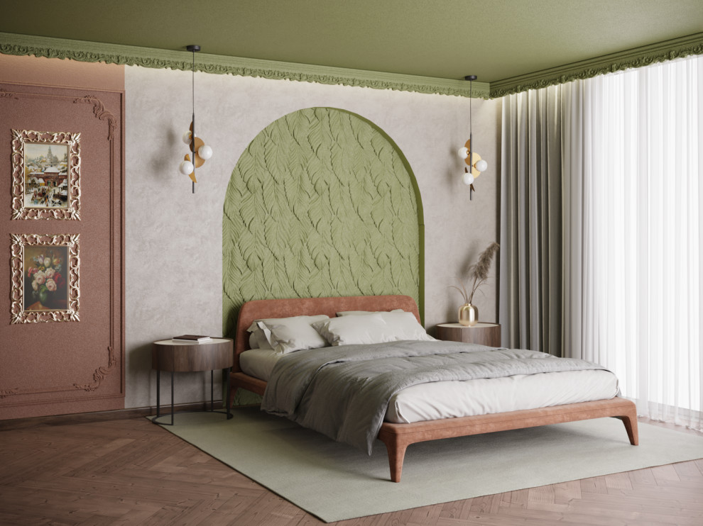 Визуализация интерьера спальни