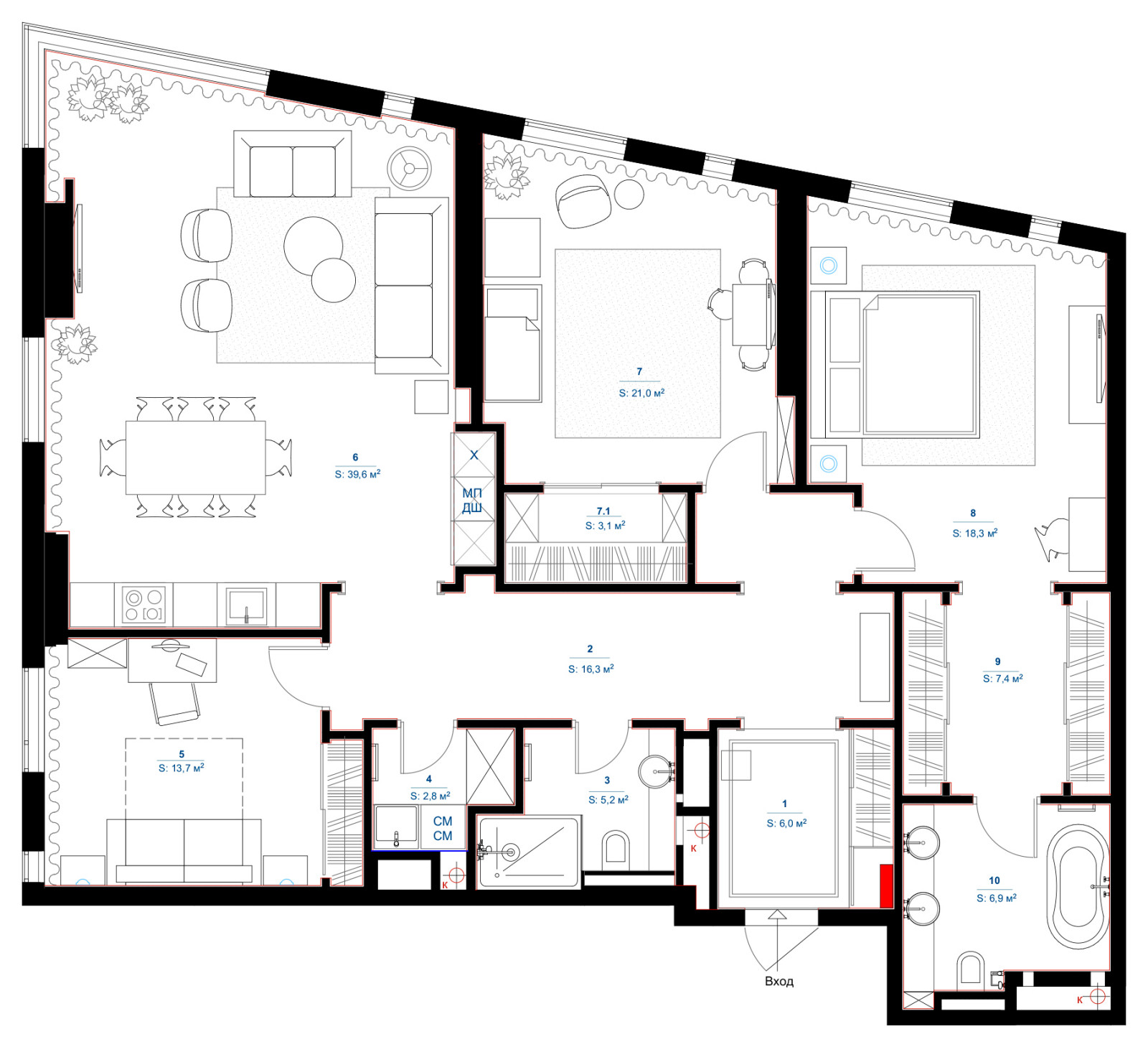 Квартира 140 кв.м.