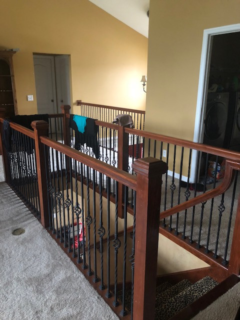 Wilmes After/Before Stair Project