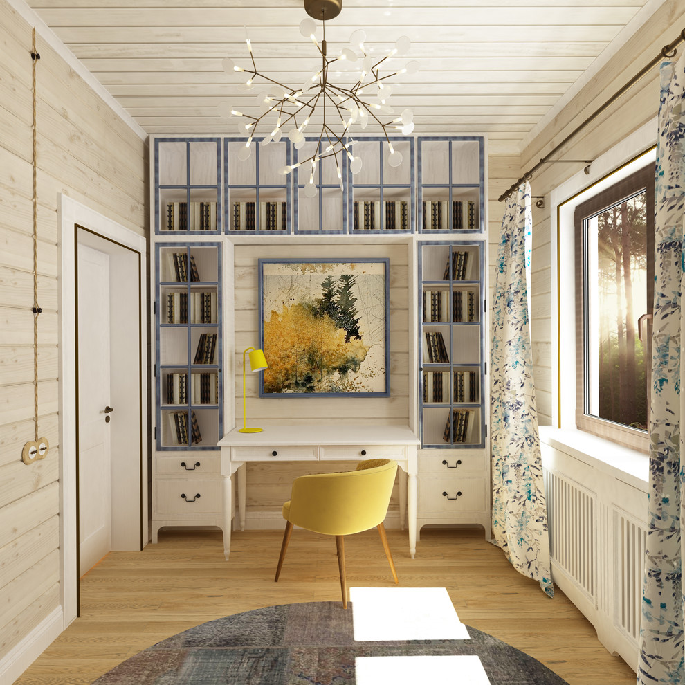 Дом в лесу. Художественное эко-кантри