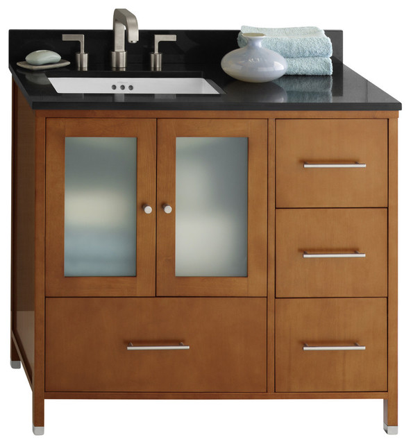 Solid Wood Bathroom Vanities Cabinets ronbow juno solid wood 36" vanity cabinet base, cinnamon, doors on Solid Wood Bathroom Vanities Cabinets ronbow juno solid wood 36" vanity cabinet base, cinnamon, doors on
