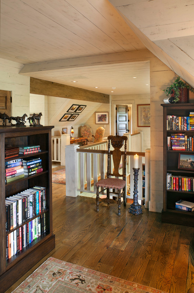 This is an example of a traditional home office in Other.