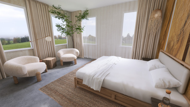 Noe Residence contemporary-bedroom