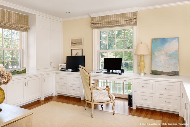 Larchmont Residence american-traditional-home-office