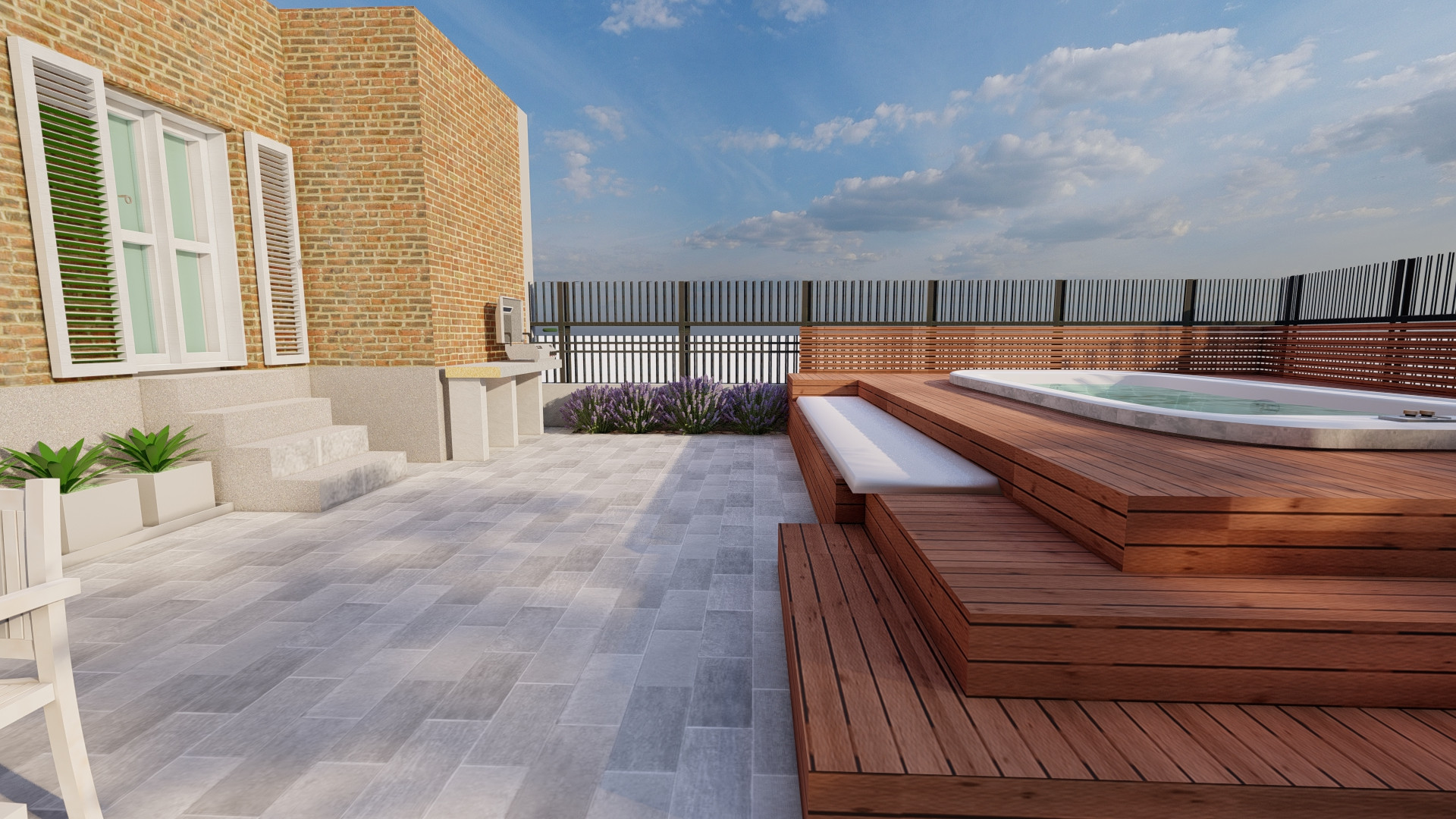 Terrazzino nascosto