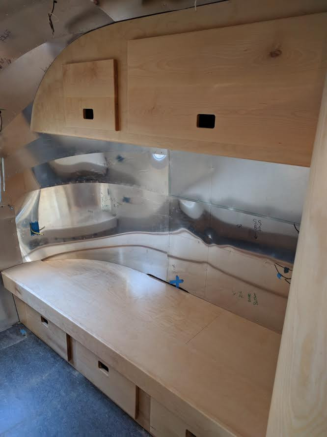 Cabinet Remodel for Airstreams