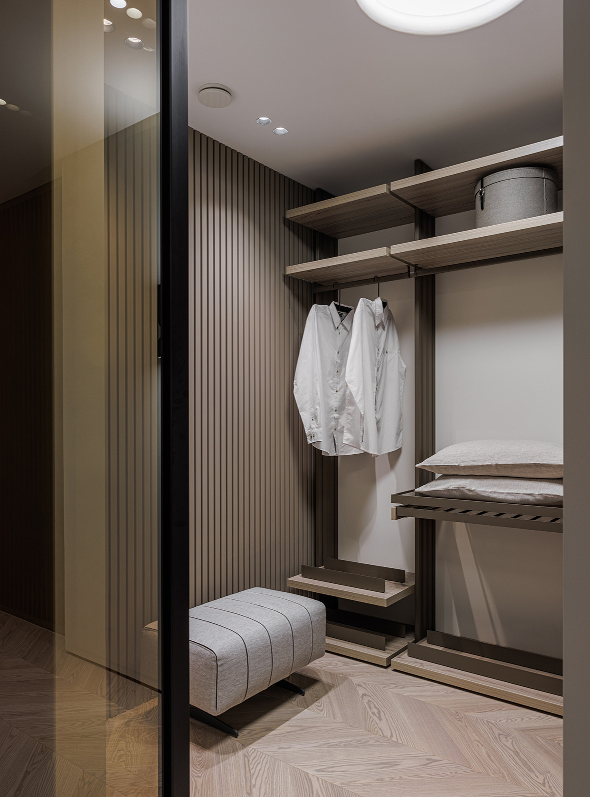 Монохромная квартира 90 м2 в центре Москвы