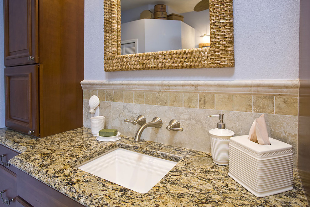 Tommy Bahamainspired Spa Bath Traditional Bathroom Tampa by Jamie Gold, CKD, CAPS, MCCWC