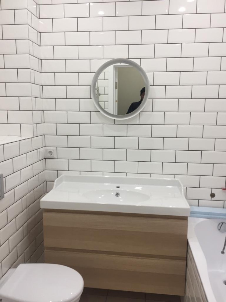 Реализованный проект по пакету "Комфорт с материалом и сантехникой"