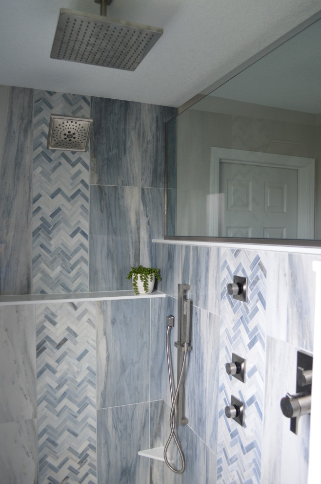 Gleason Farms Owner's Bath with Walk-in Shower