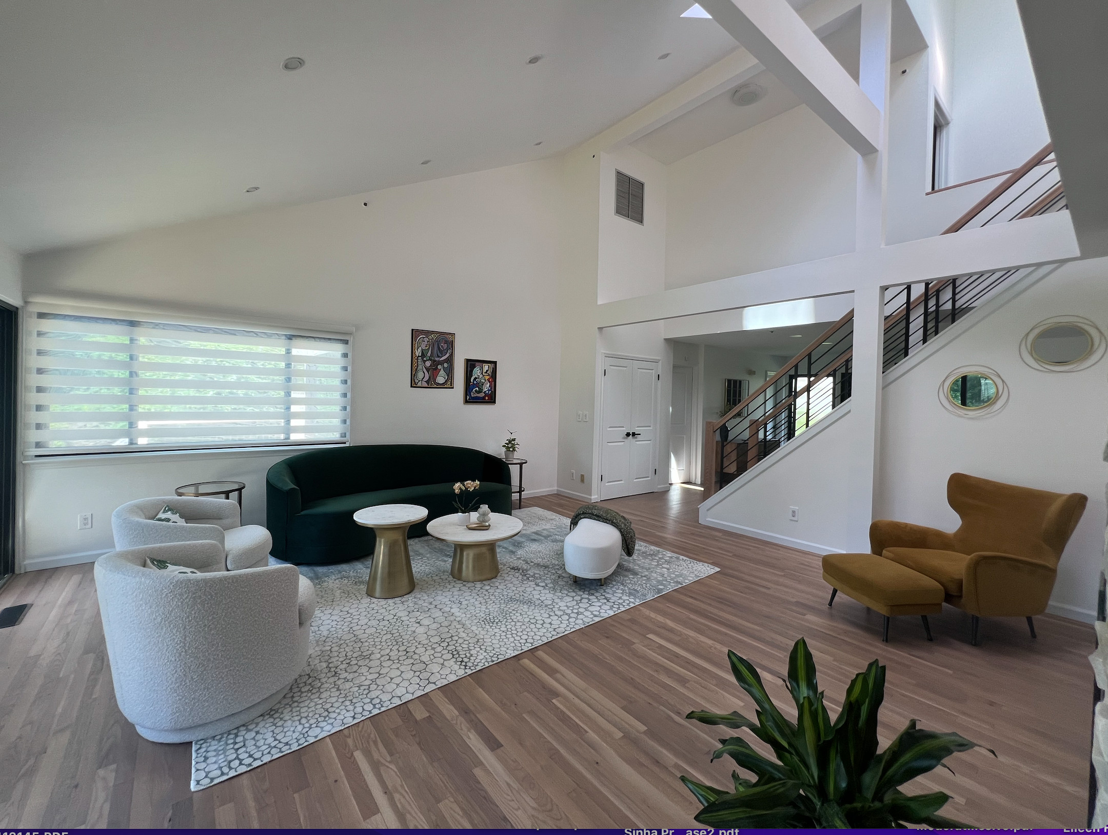 the modern house