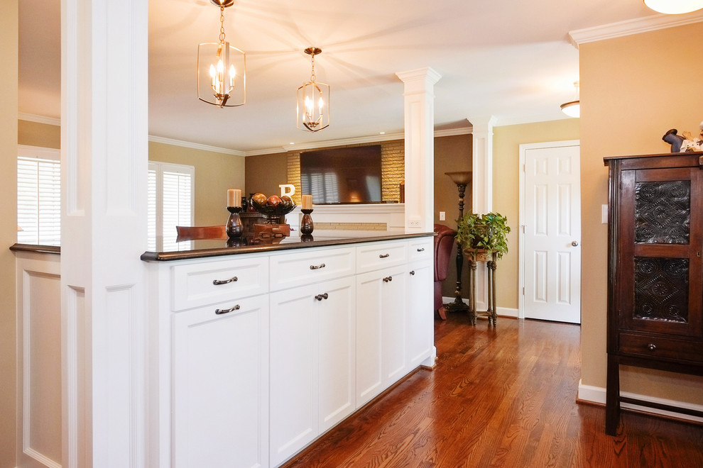 Entryway - large transitional entryway idea