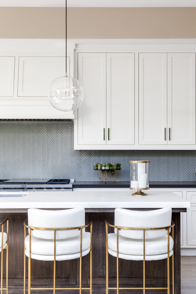 Transitional kitchen photo in Los Angeles