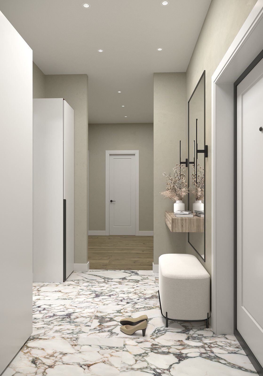 Квартира в современном стиле для молодой семьи