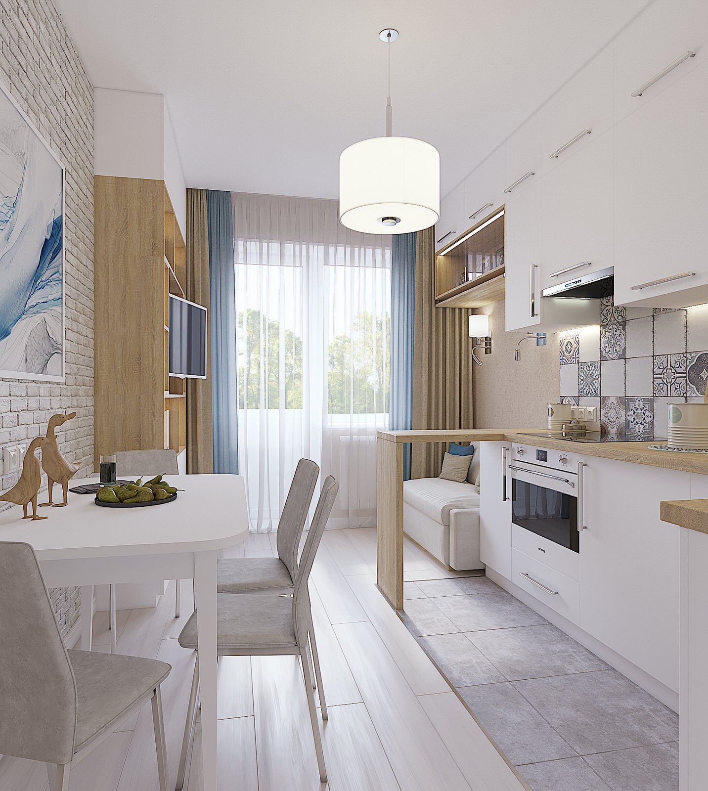 Двухкомнатная квартира на пр.Ленина 136