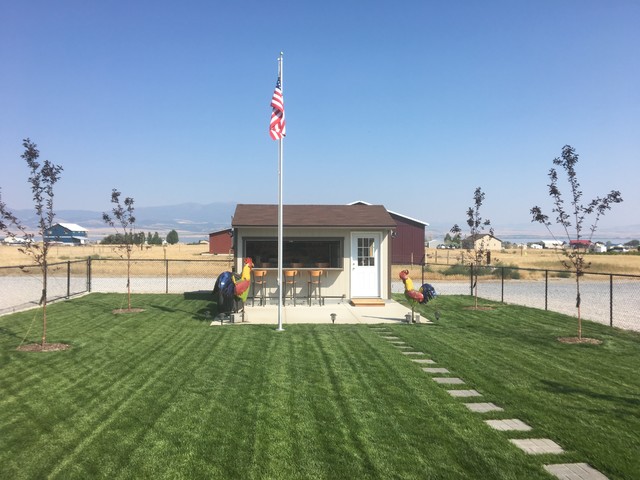 Wade's Party Shed-Helena, MT - Eclectic - Shed - Denver 