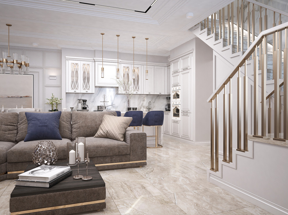 Гостиная в таунхаусе