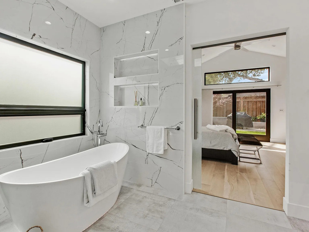 2 masters bathrooms remodel