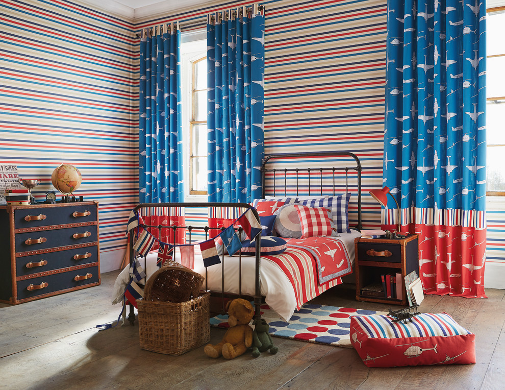 Детские коллекции тканей и обоев