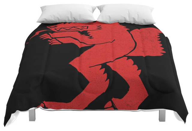 Society6 Werewolf Man Wolf Comforter Contemporary Comforters