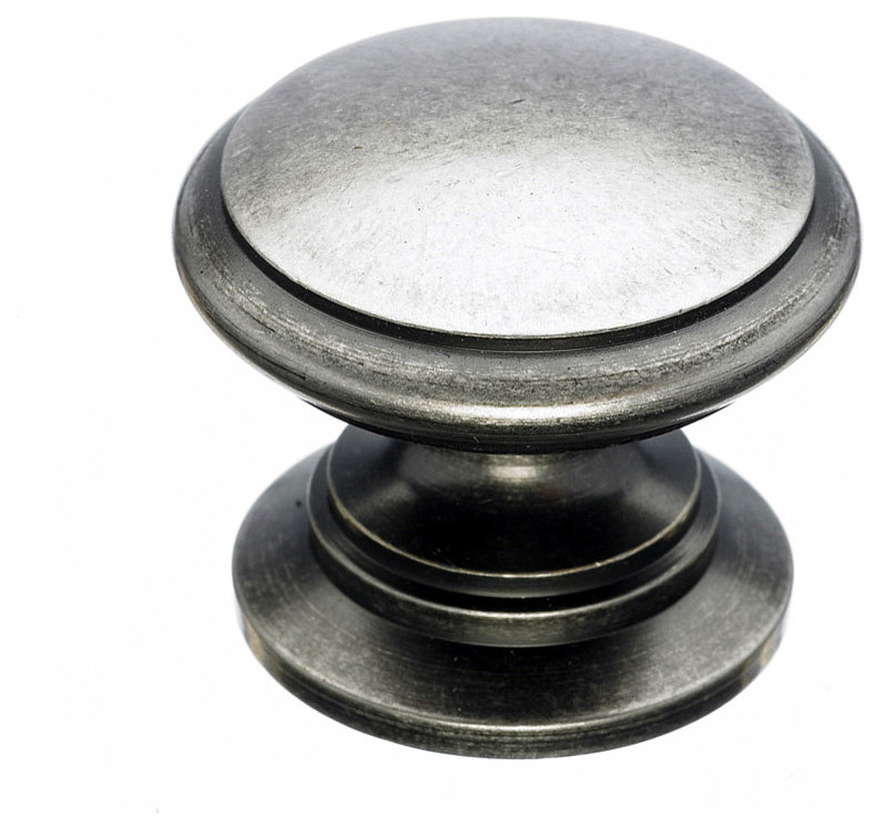 Pewter Cabinet Knobs, 1 1/4 in.