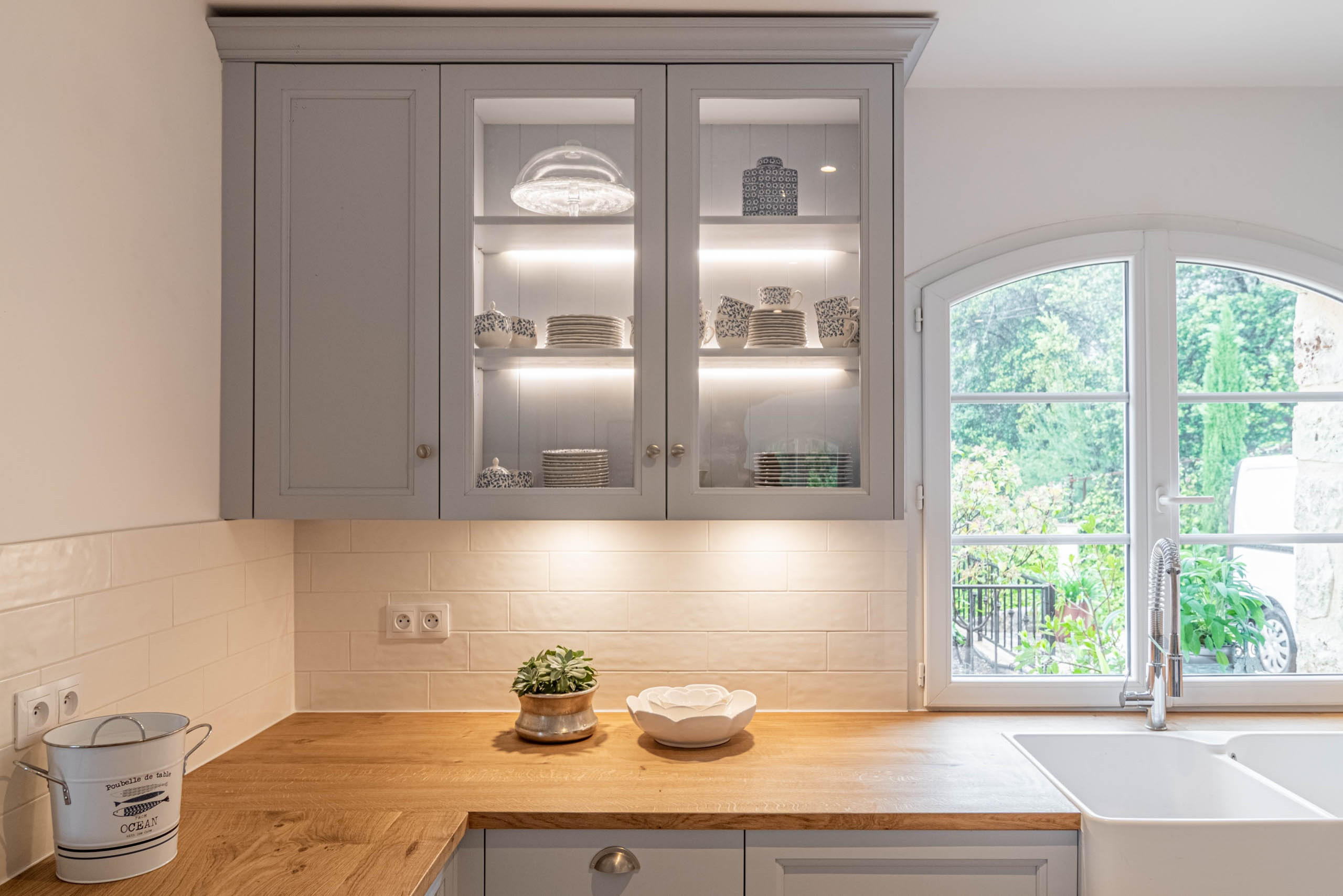 Création d'une cuisine de 50m² en bois