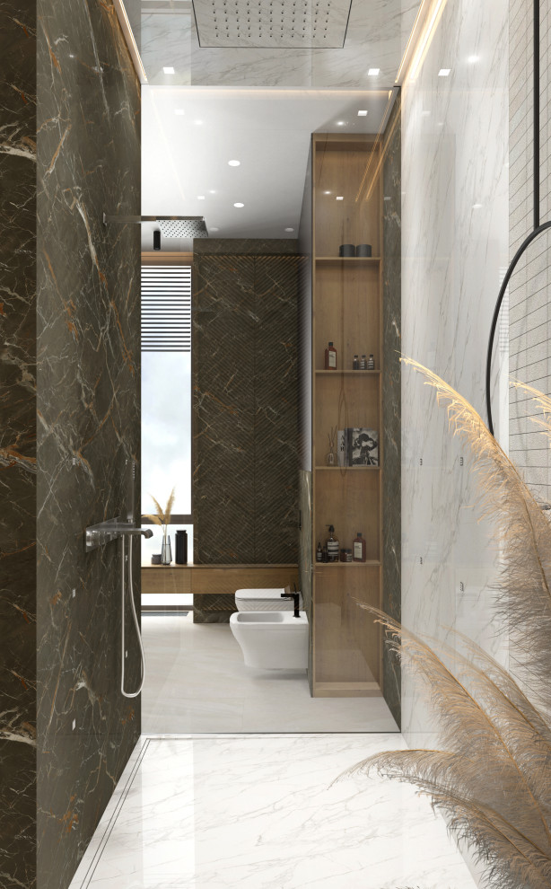 Мансардная ванная, 26 м2