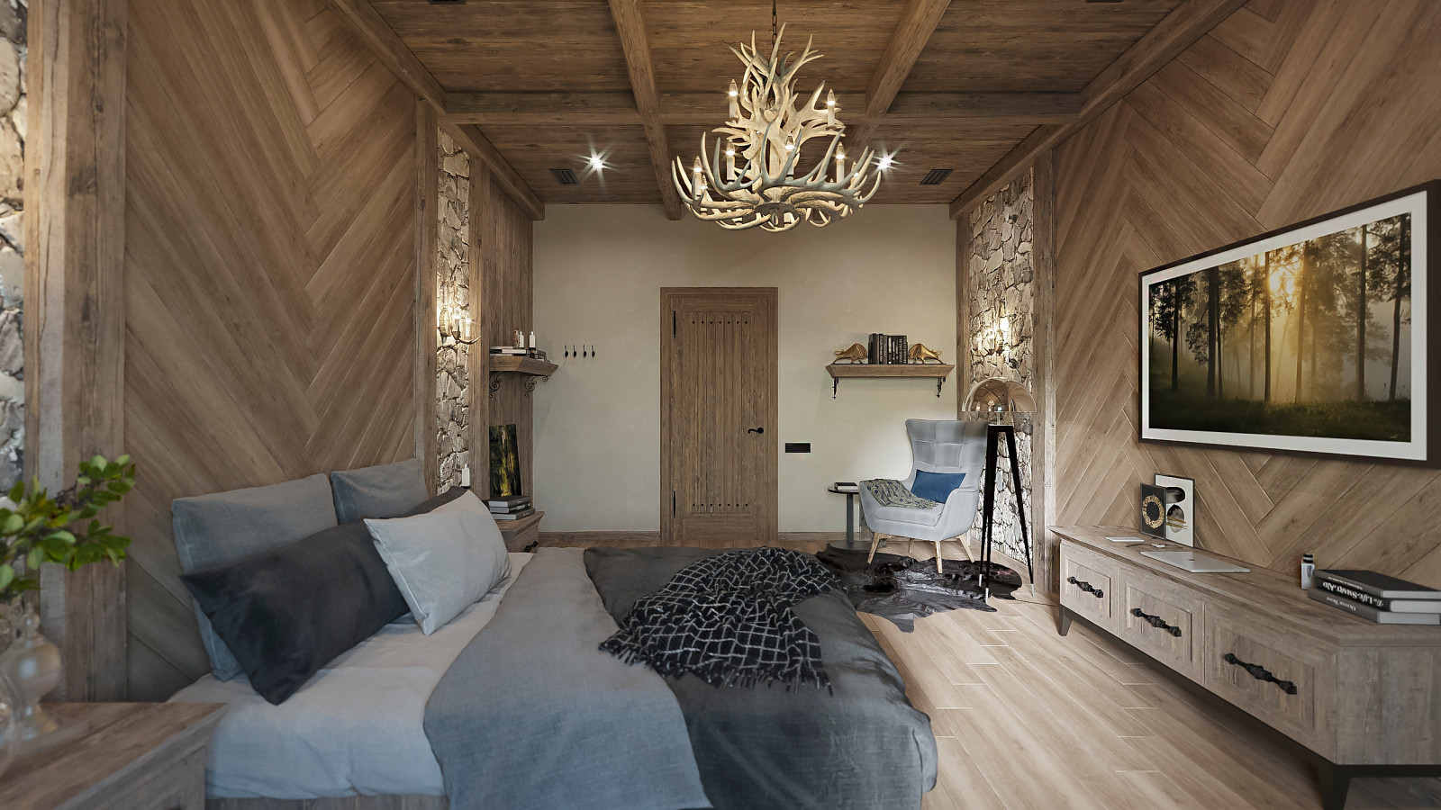 Летняя кухня в комплексе жилых построек