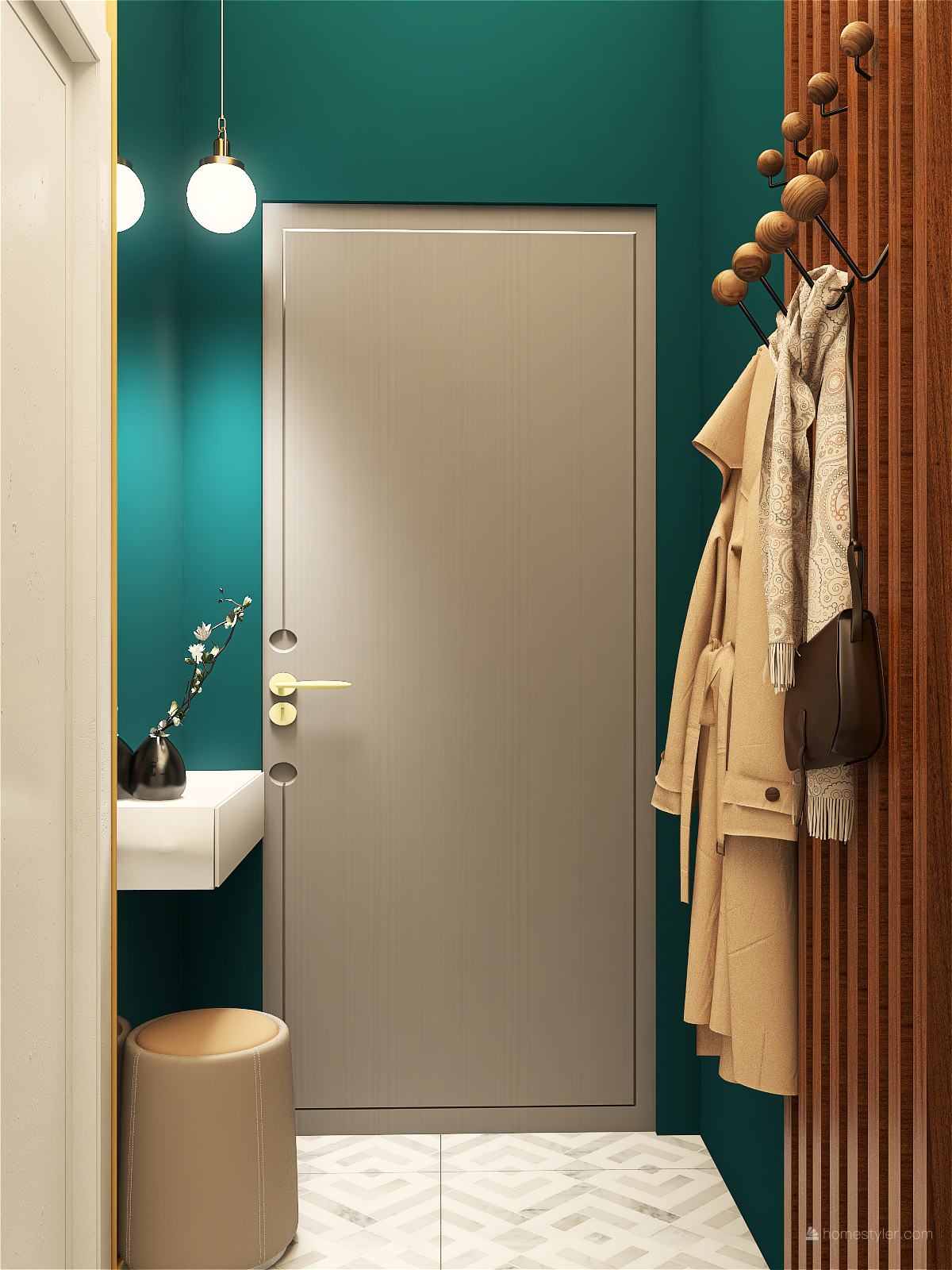 Функциональная однокомнатная квартира-студия