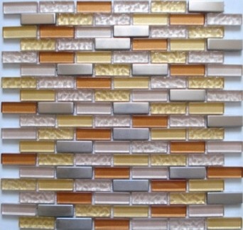 Lada Glass and Stainless steel mosaic