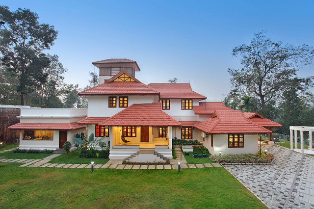 Kerala Houzz A Mix Of Vernacular Modern This Is A House Of