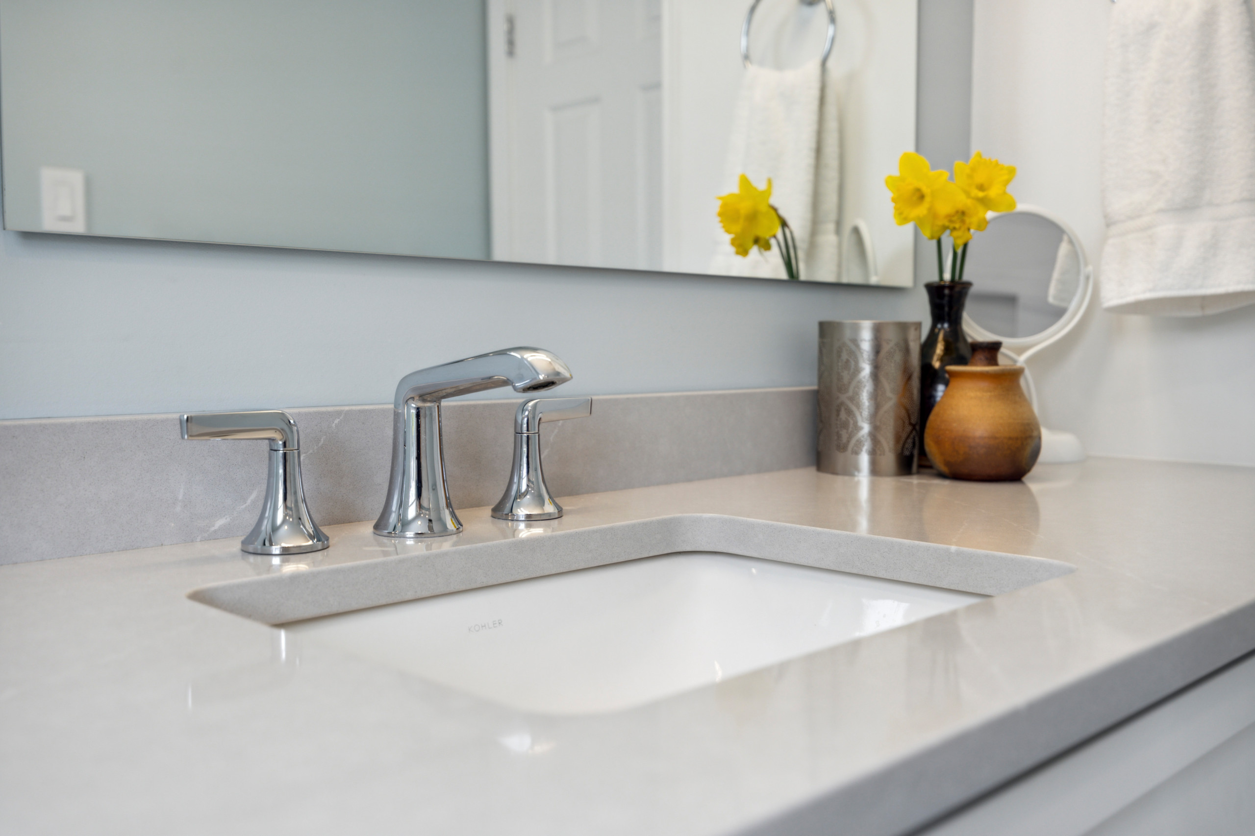 Fresh and Clean Hall Bath