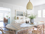 Beach Style Dining Room by Victoria Balson Interiors