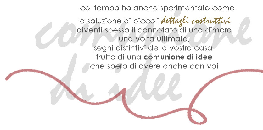 Il mio percorso progettuale