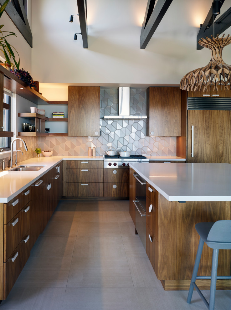 Corte Madera as Featured in SPACES Mag - Contemporary - Kitchen - San ...