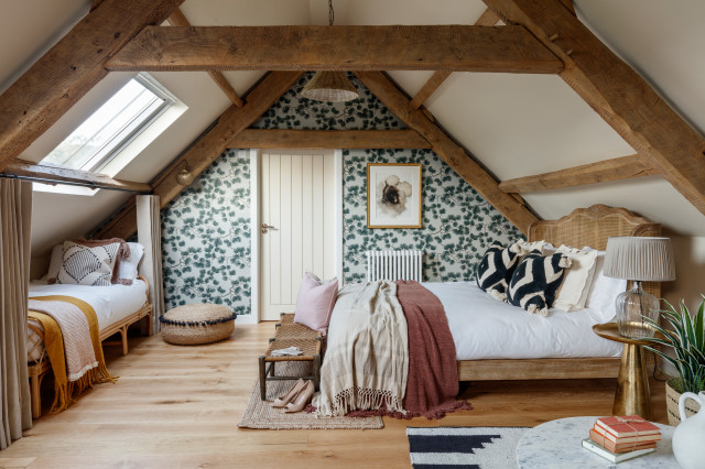 Cotswolds Barns lantlig-sovrum