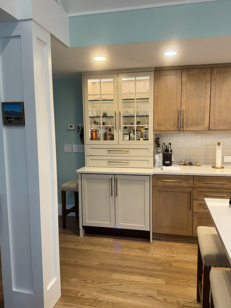 Kitchen - transitional kitchen idea in Boston