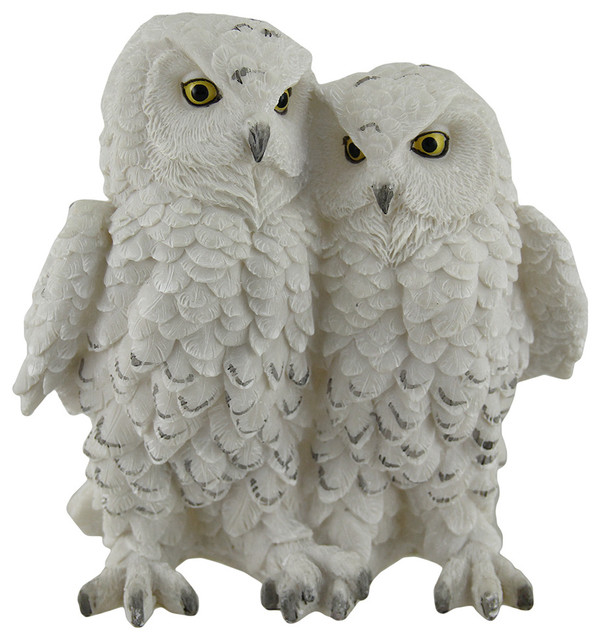 snowy owl figurine
