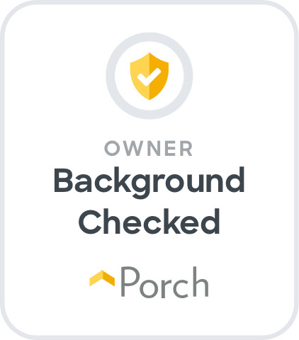 Porch Background Checked Badge