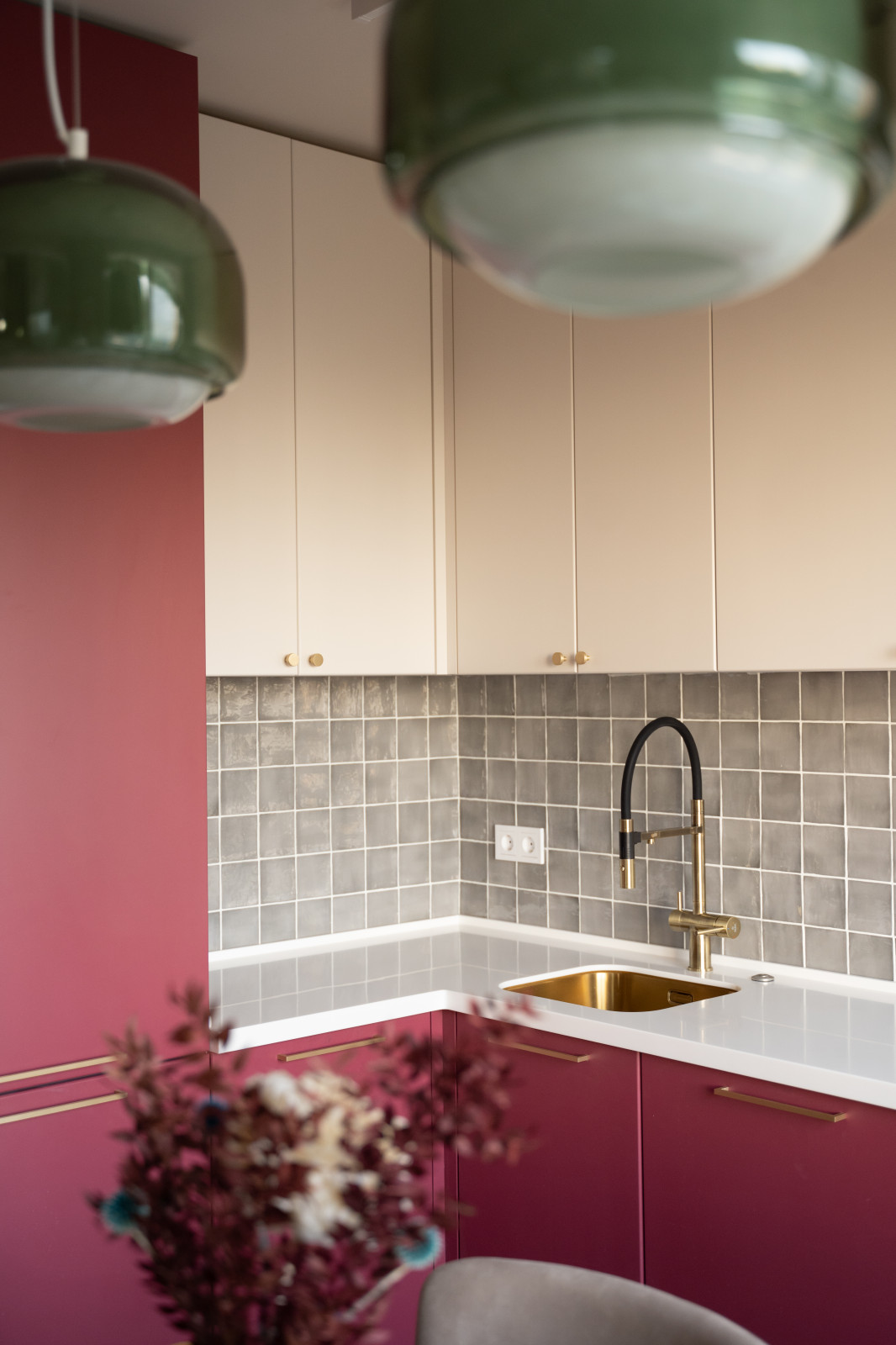 Ягодная кухня в ЖК Лучи