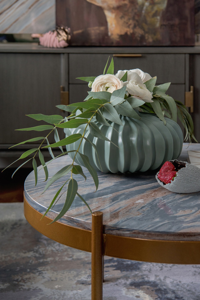 Гостиная в ЖК Донской Олимп