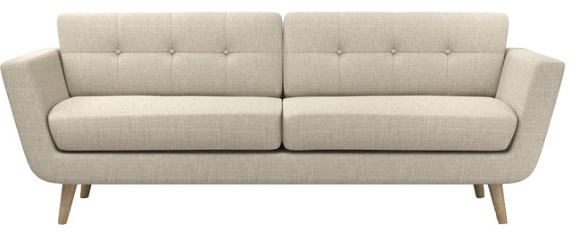 Brita 3-Seater Sofa, Light Beige