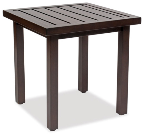 Aluminum Outdoor Side Table Contemporary Tables Aluminum Outdoor Side Table