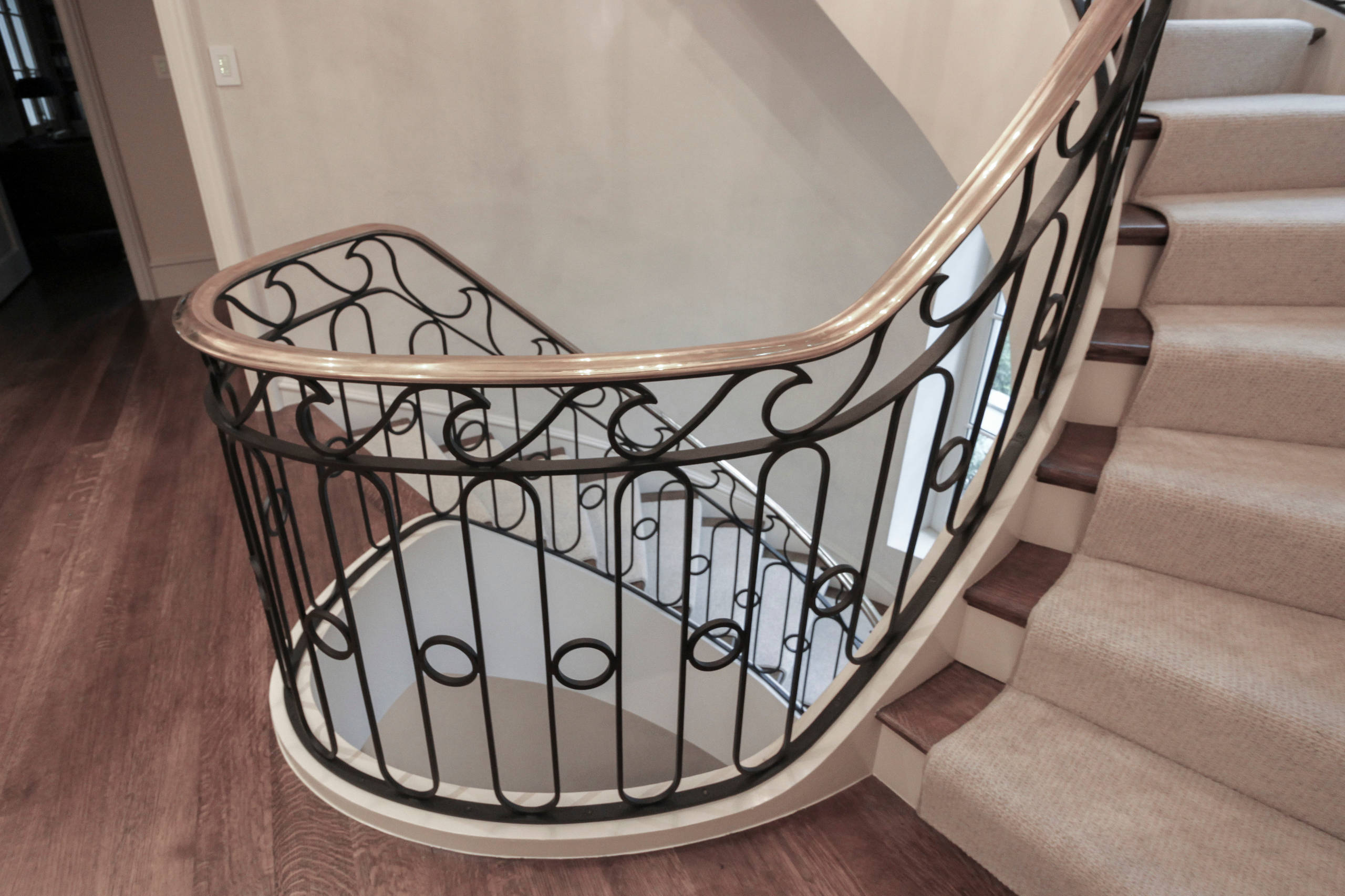 61_Sculptural/Elliptical Staircase in Washington, DC 20008